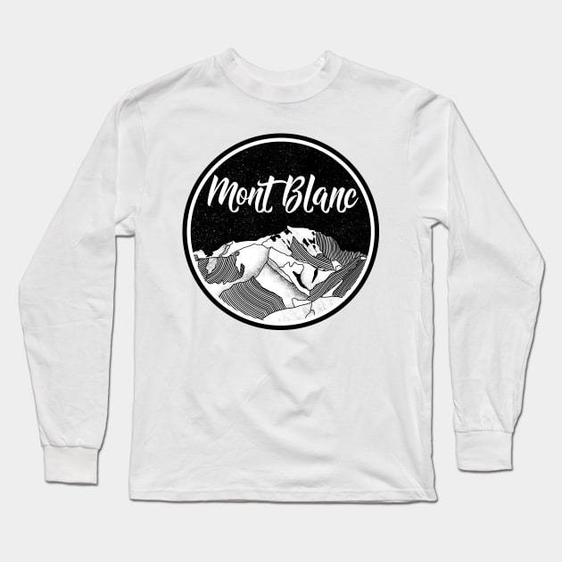 Mont Blanc Long Sleeve T-Shirt by mailboxdisco